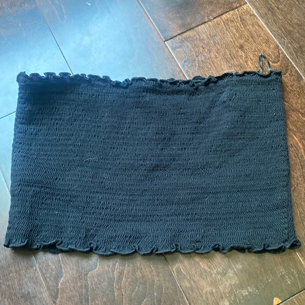 black tube top